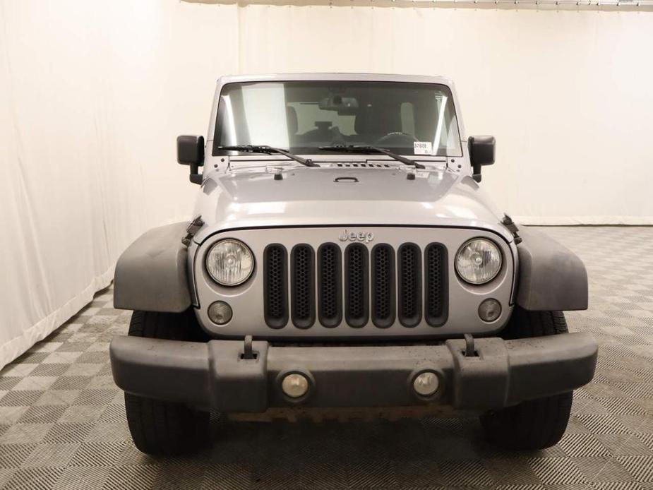 used 2015 Jeep Wrangler Unlimited car, priced at $18,943