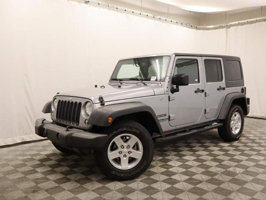 used 2015 Jeep Wrangler Unlimited car, priced at $18,943