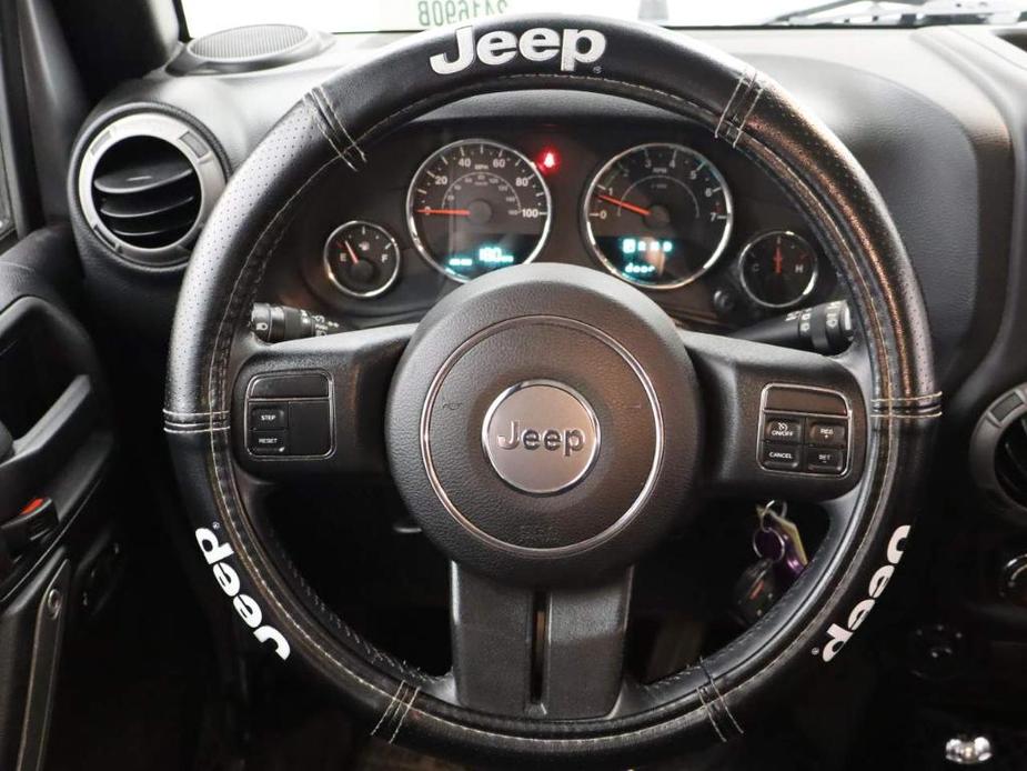 used 2015 Jeep Wrangler Unlimited car, priced at $18,943