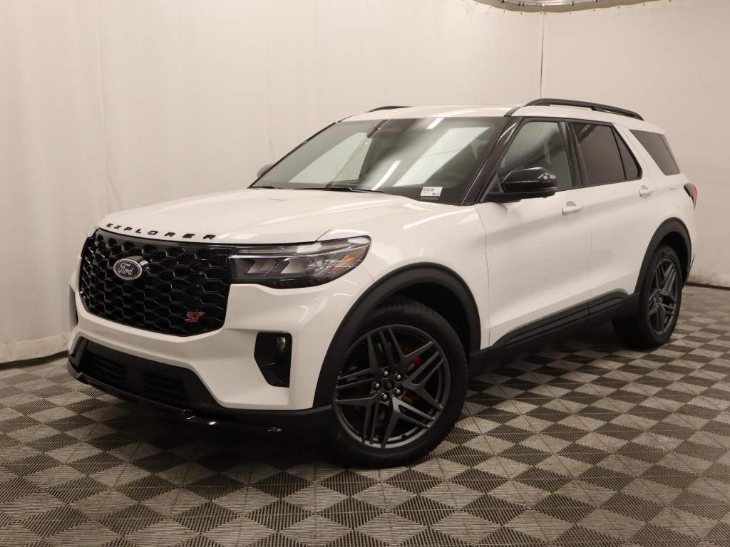 new 2025 Ford Explorer car, priced at $59,855