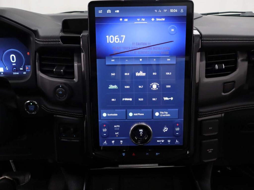 new 2025 Ford F-150 Lightning car, priced at $85,785
