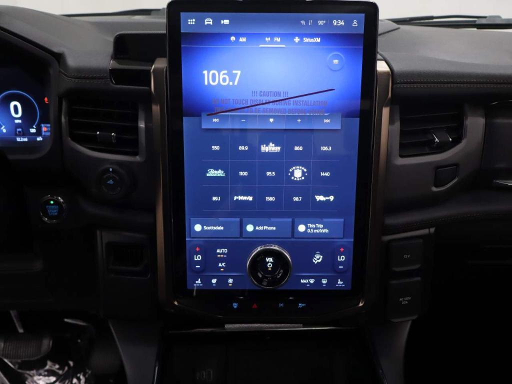 new 2025 Ford F-150 Lightning car, priced at $73,965