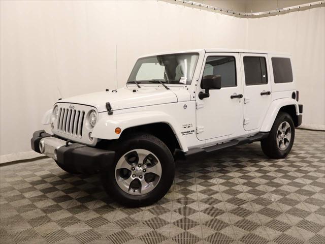 used 2017 Jeep Wrangler Unlimited car, priced at $23,853