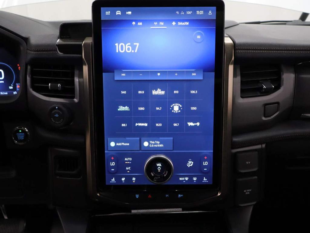 new 2025 Ford F-150 Lightning car, priced at $78,355