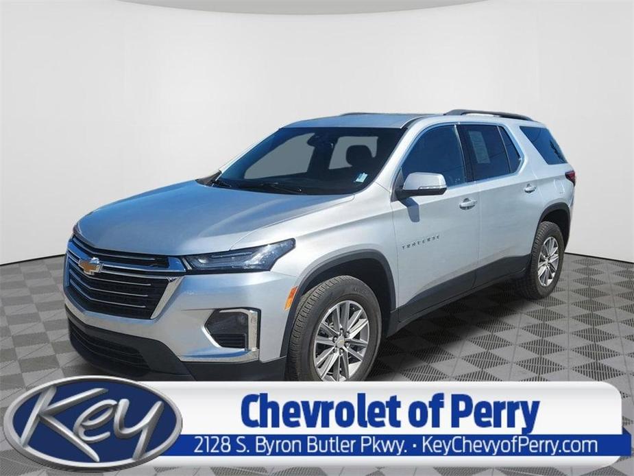 used 2022 Chevrolet Traverse car, priced at $27,473