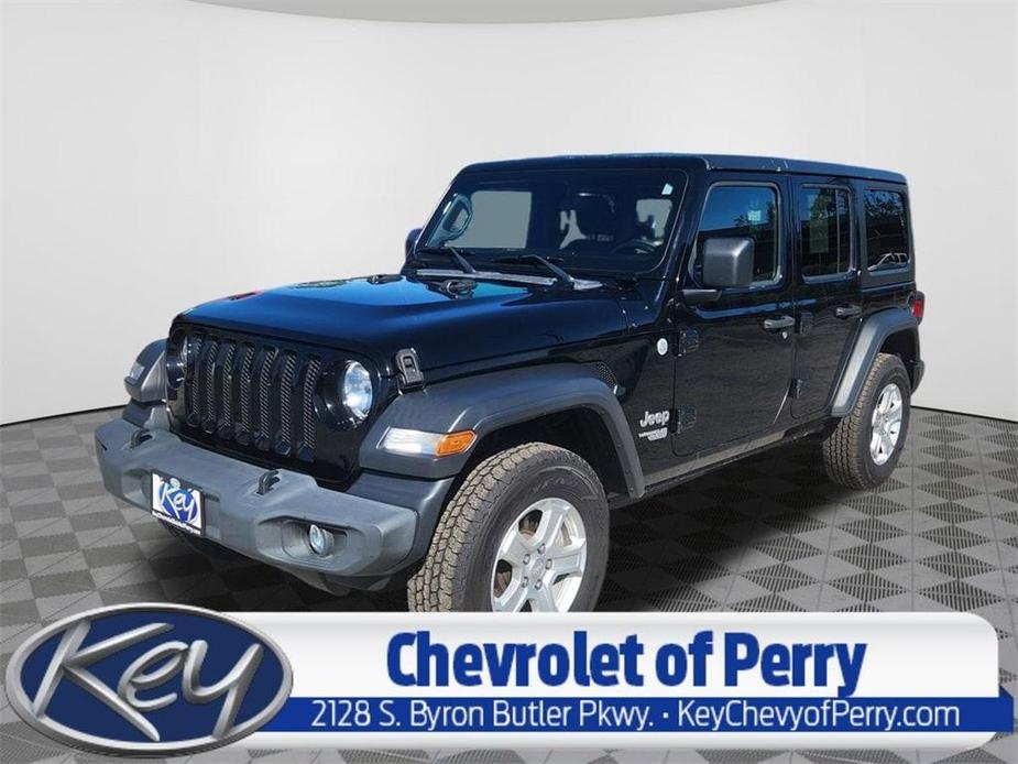 used 2019 Jeep Wrangler Unlimited car, priced at $24,598