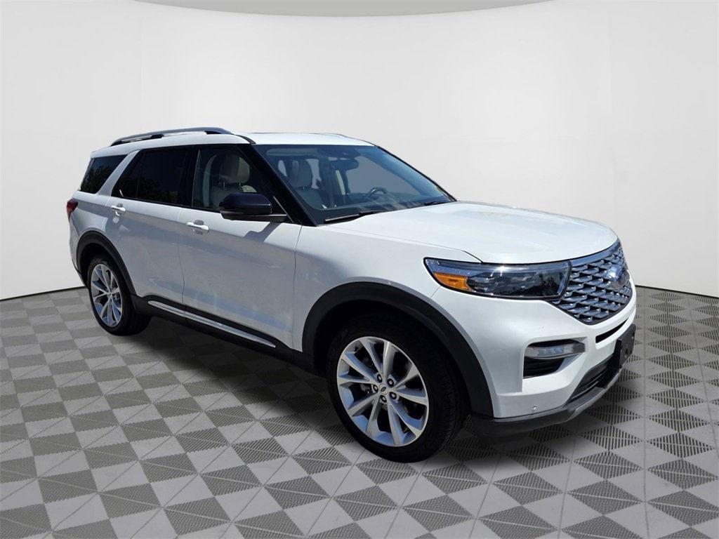 used 2021 Ford Explorer car, priced at $36,245