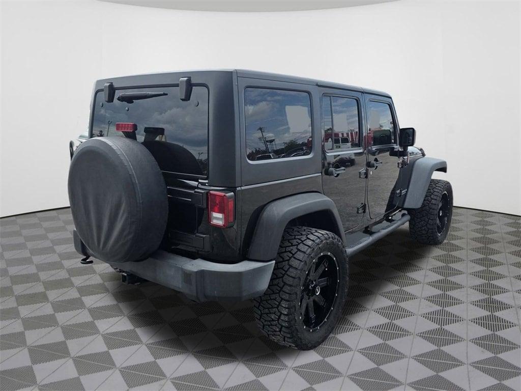 used 2015 Jeep Wrangler Unlimited car, priced at $19,995