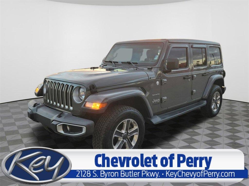 used 2020 Jeep Wrangler Unlimited car, priced at $32,999