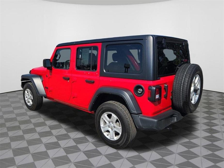 used 2022 Jeep Wrangler Unlimited car, priced at $30,880