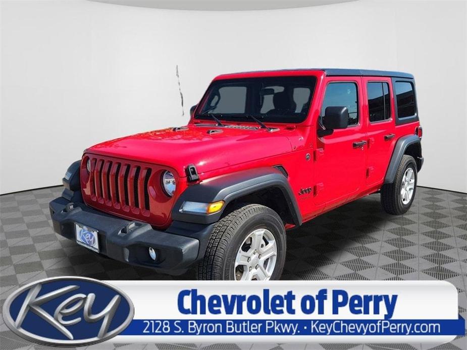 used 2022 Jeep Wrangler Unlimited car, priced at $30,880