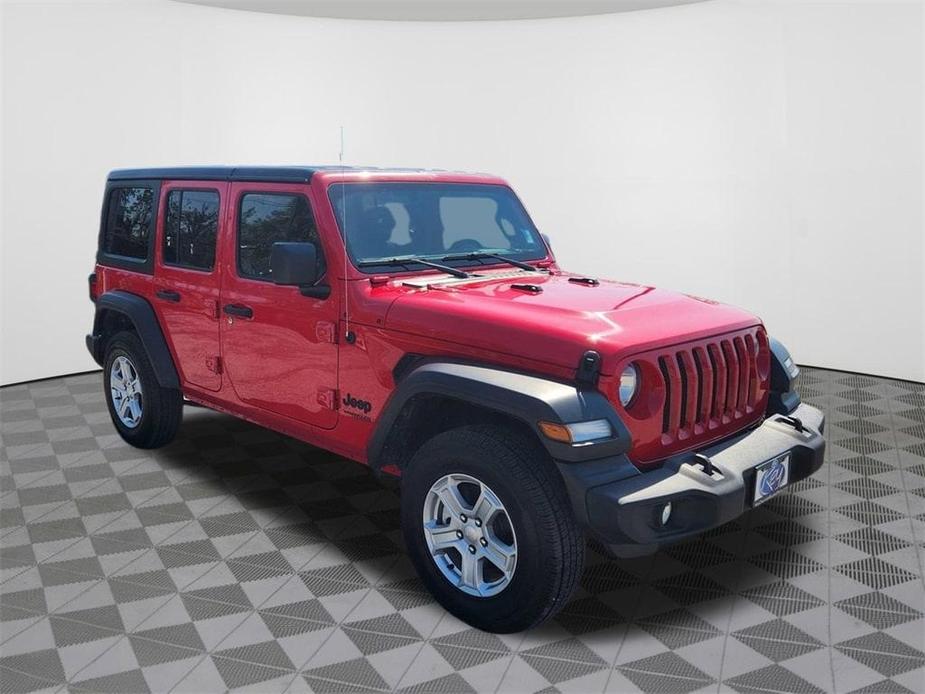 used 2022 Jeep Wrangler Unlimited car, priced at $30,880