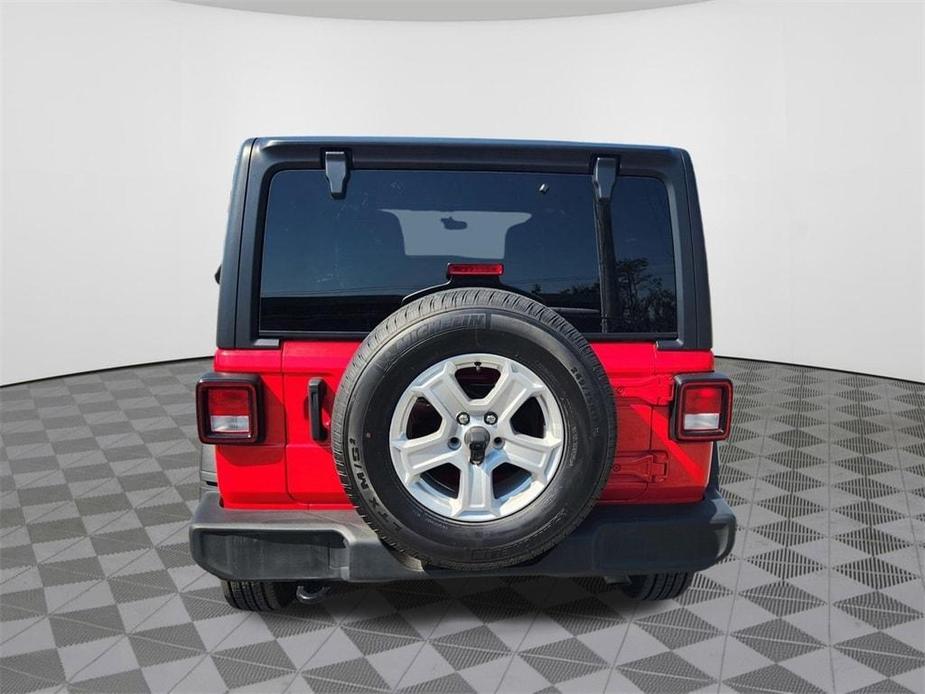 used 2022 Jeep Wrangler Unlimited car, priced at $30,880