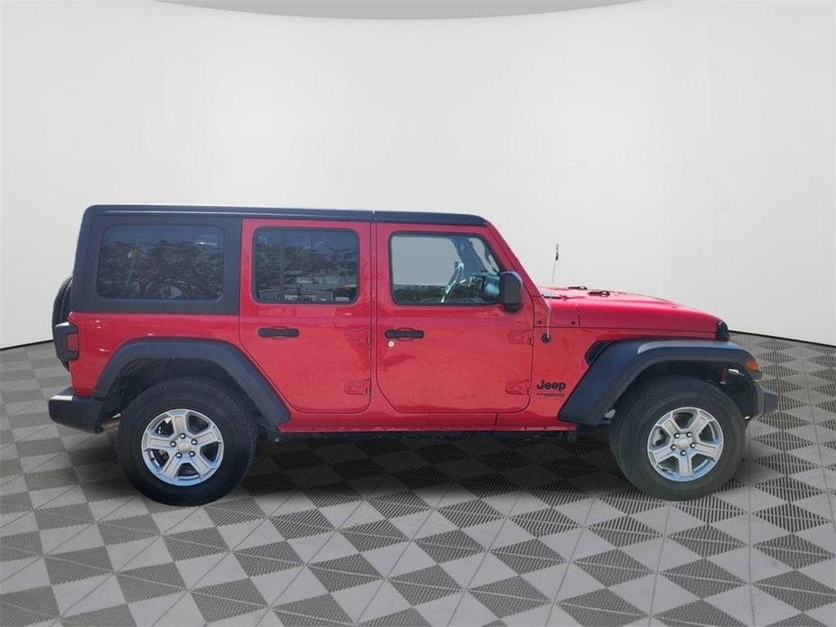 used 2022 Jeep Wrangler Unlimited car, priced at $30,880