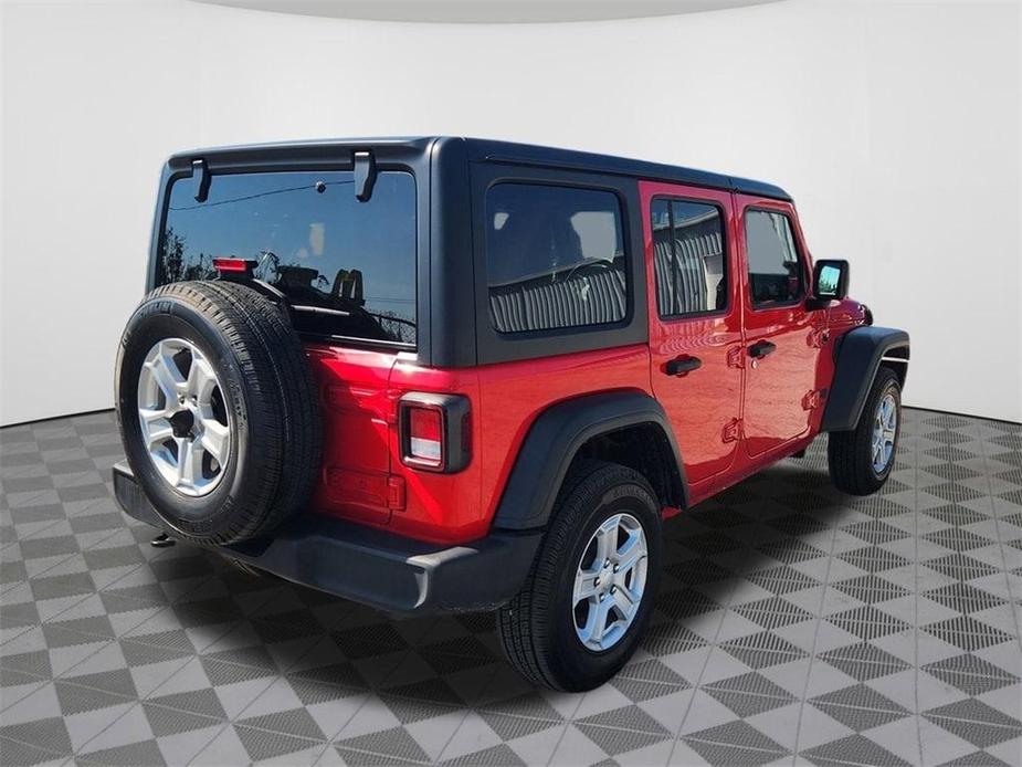 used 2022 Jeep Wrangler Unlimited car, priced at $30,880