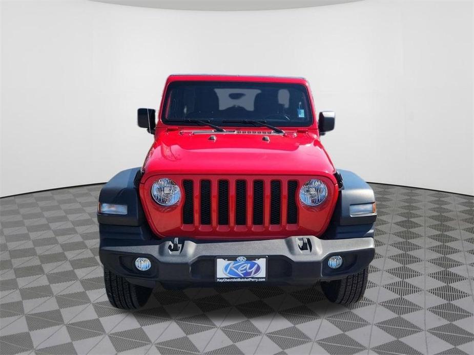 used 2022 Jeep Wrangler Unlimited car, priced at $30,880