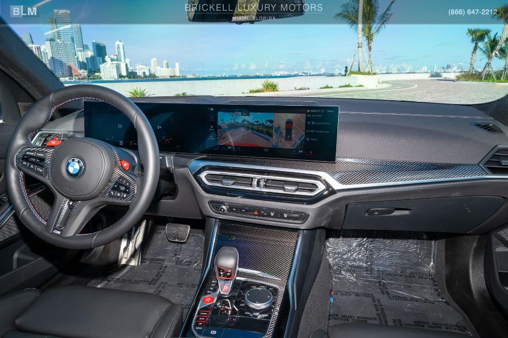 used 2024 BMW M3 car, priced at $90,600