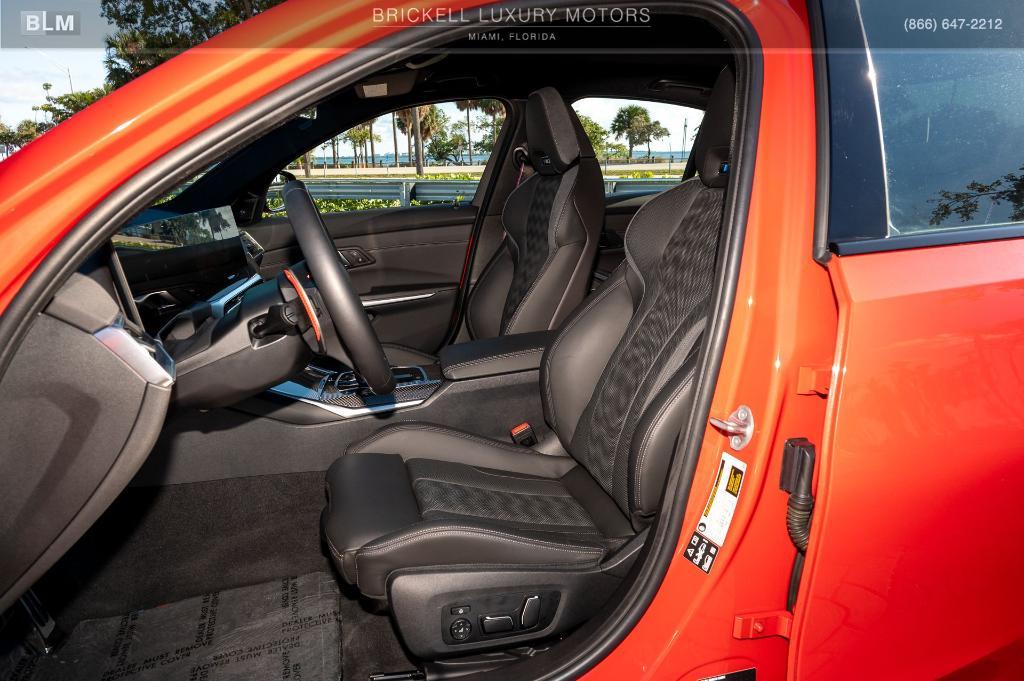 used 2024 BMW M3 car, priced at $90,600
