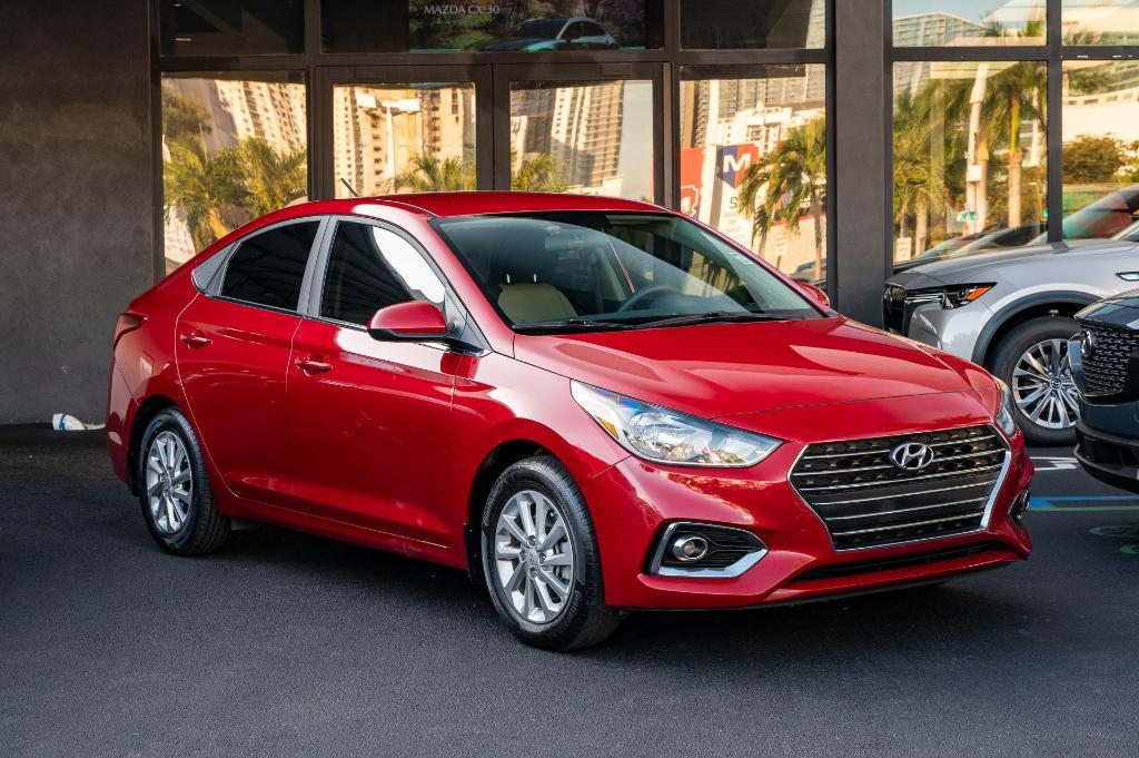 used 2021 Hyundai Accent car, priced at $12,973