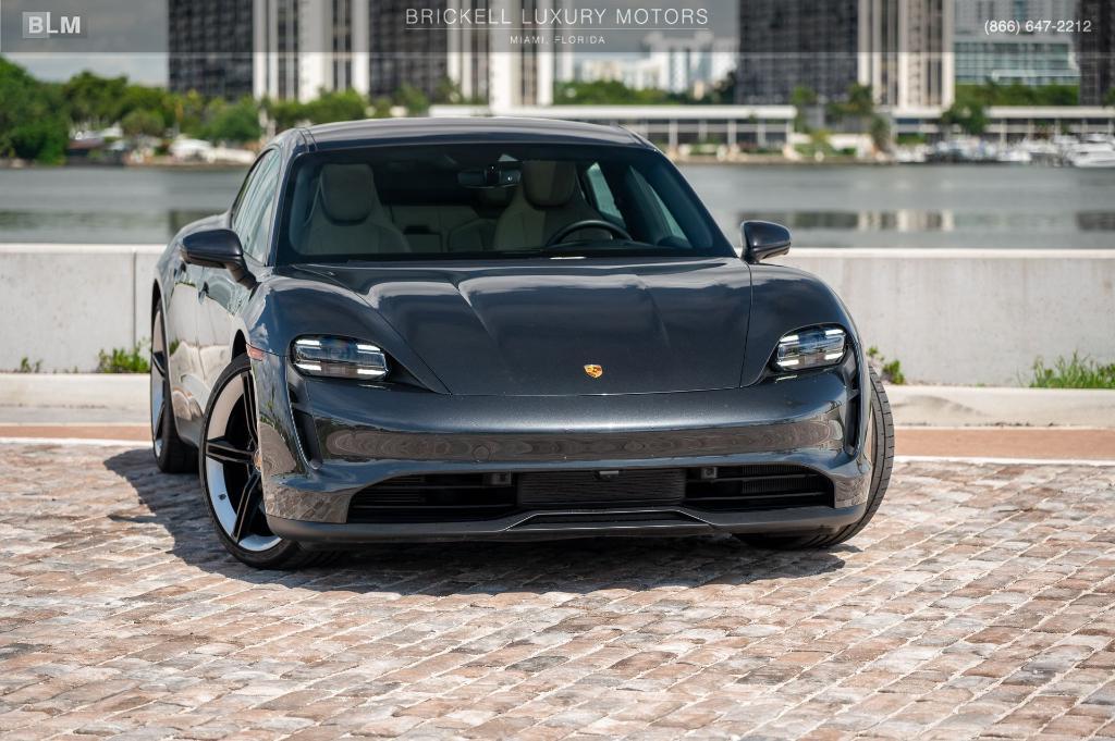 used 2024 Porsche Taycan car, priced at $75,546