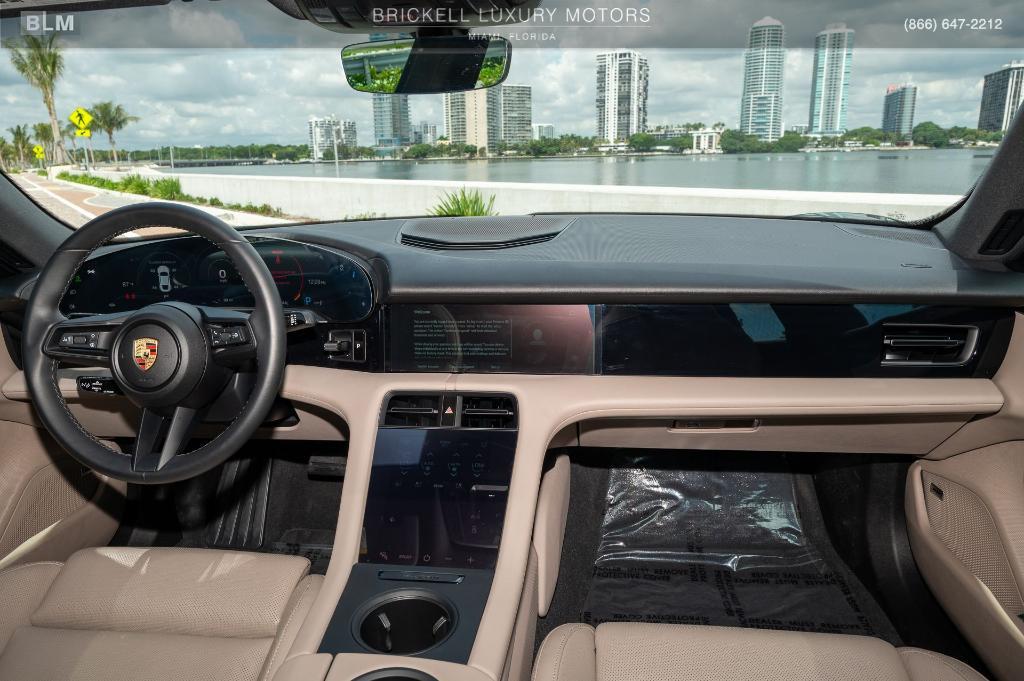 used 2024 Porsche Taycan car, priced at $75,546