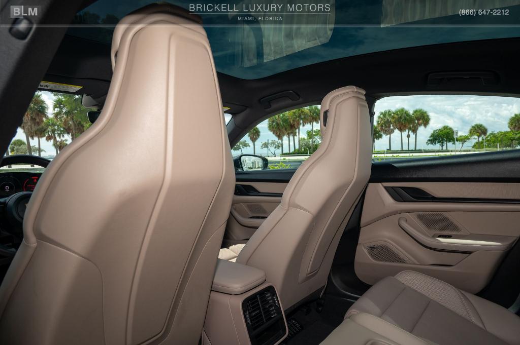used 2024 Porsche Taycan car, priced at $75,546