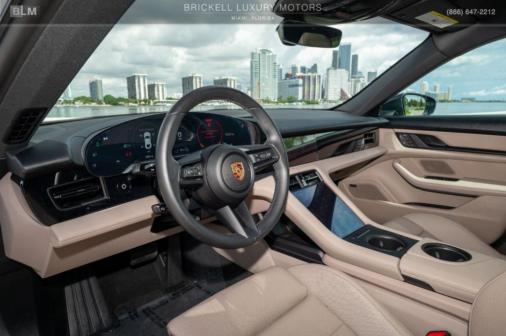 used 2024 Porsche Taycan car, priced at $75,546
