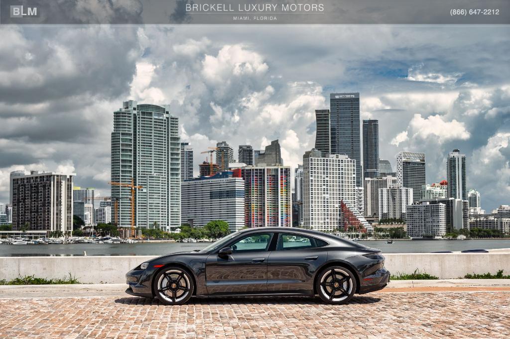 used 2024 Porsche Taycan car, priced at $75,546