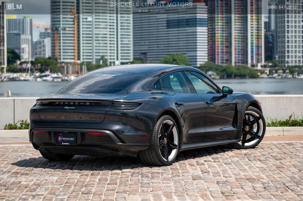 used 2024 Porsche Taycan car, priced at $75,546