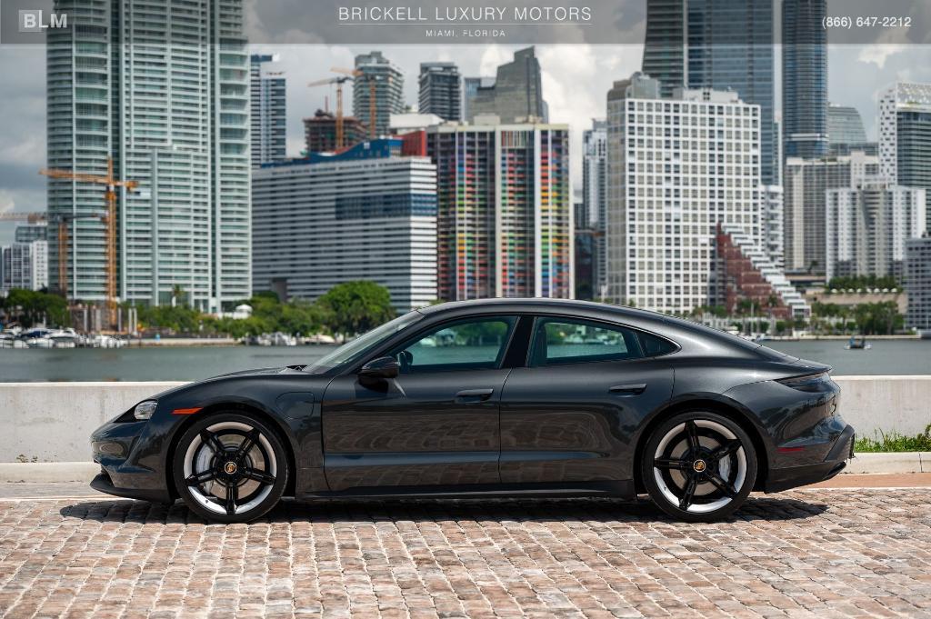 used 2024 Porsche Taycan car, priced at $75,546