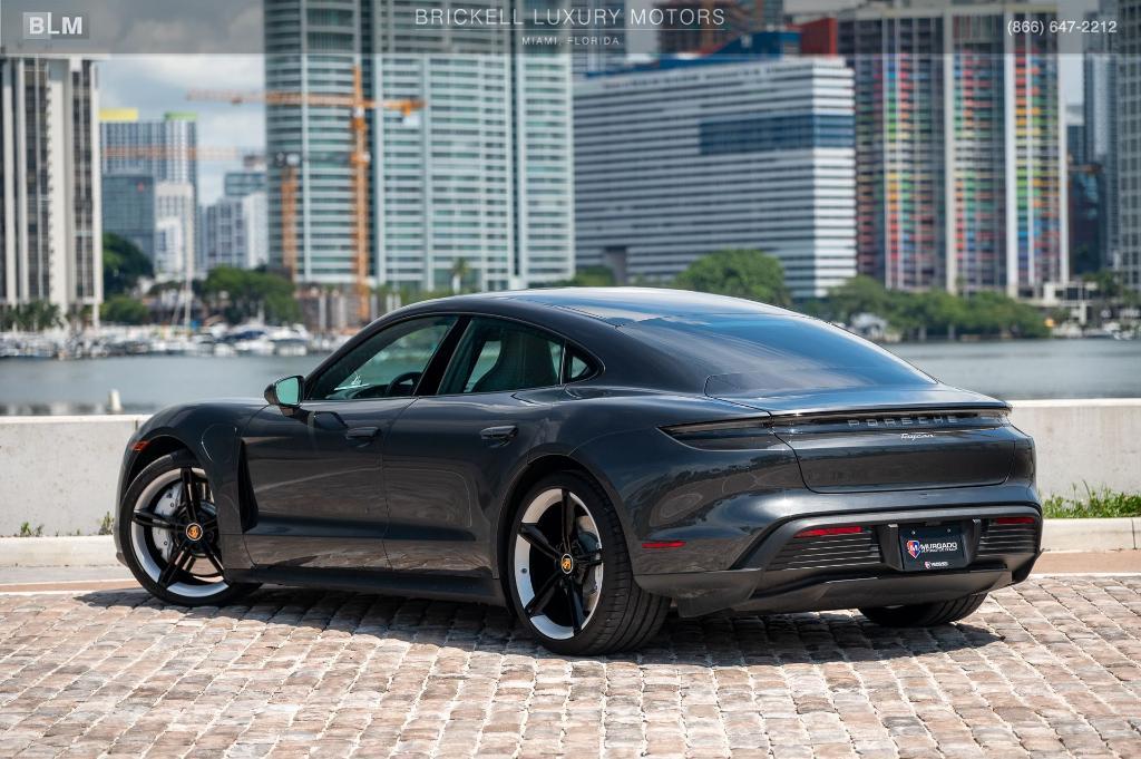 used 2024 Porsche Taycan car, priced at $75,546