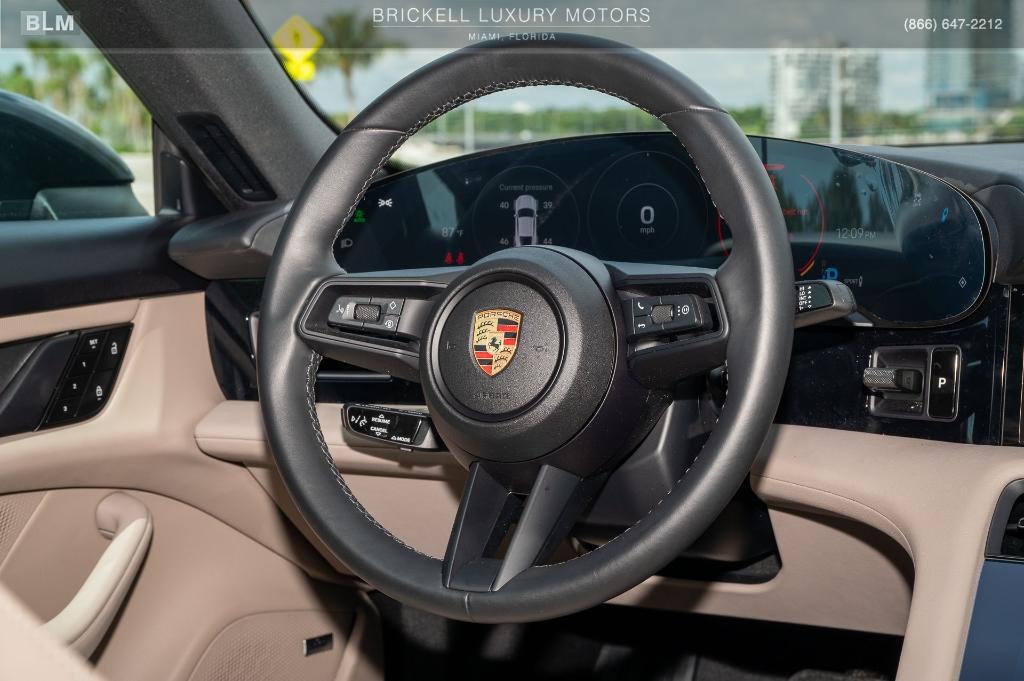 used 2024 Porsche Taycan car, priced at $75,546
