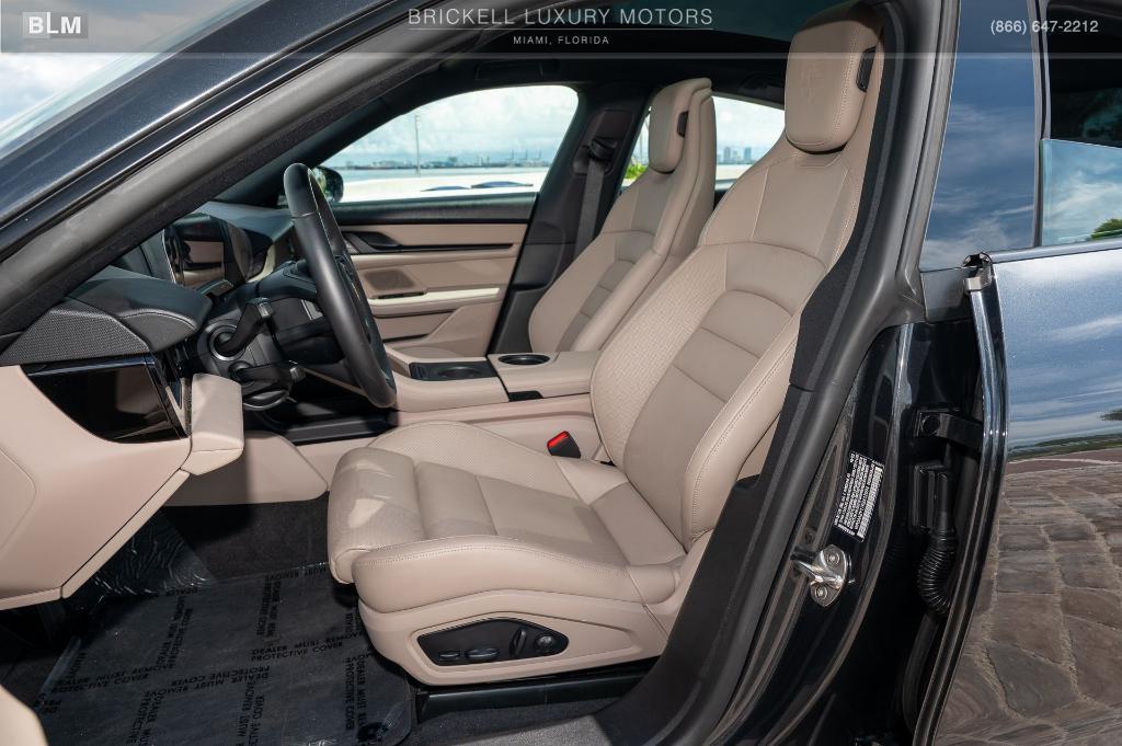 used 2024 Porsche Taycan car, priced at $75,546