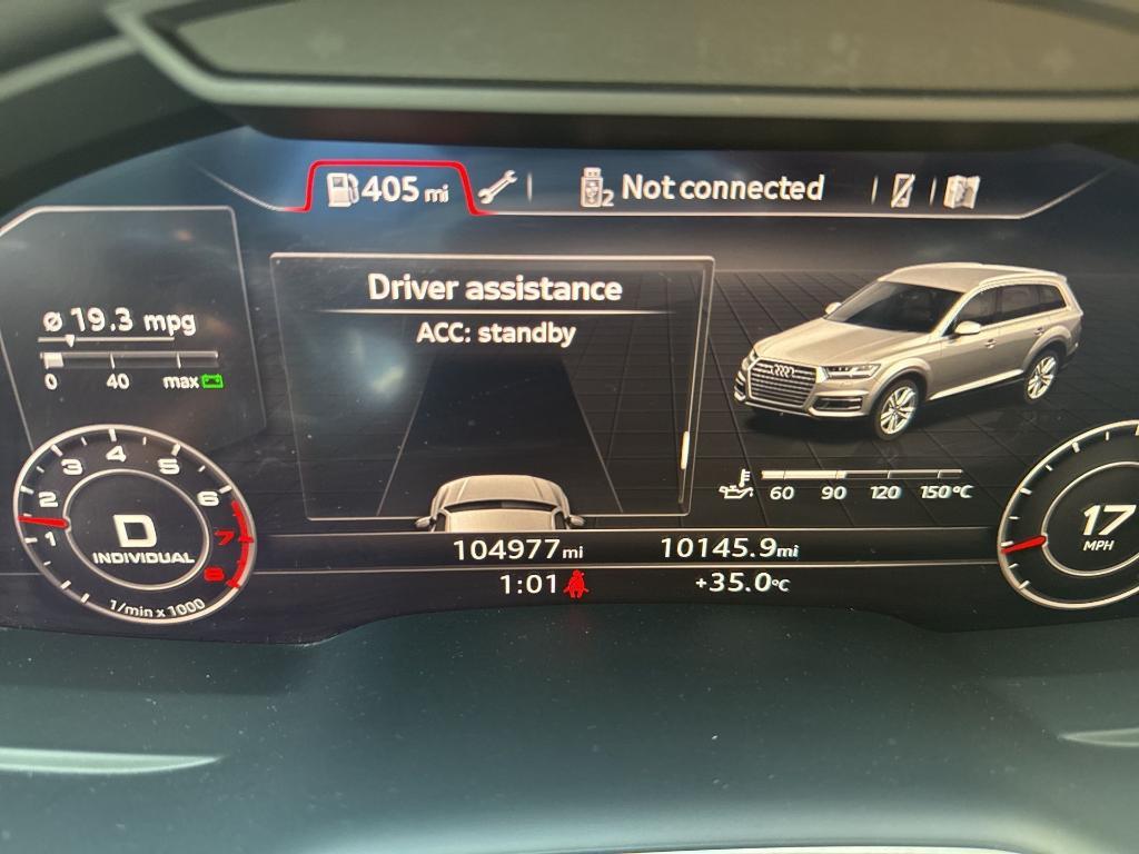 used 2018 Audi Q7 car, priced at $15,500