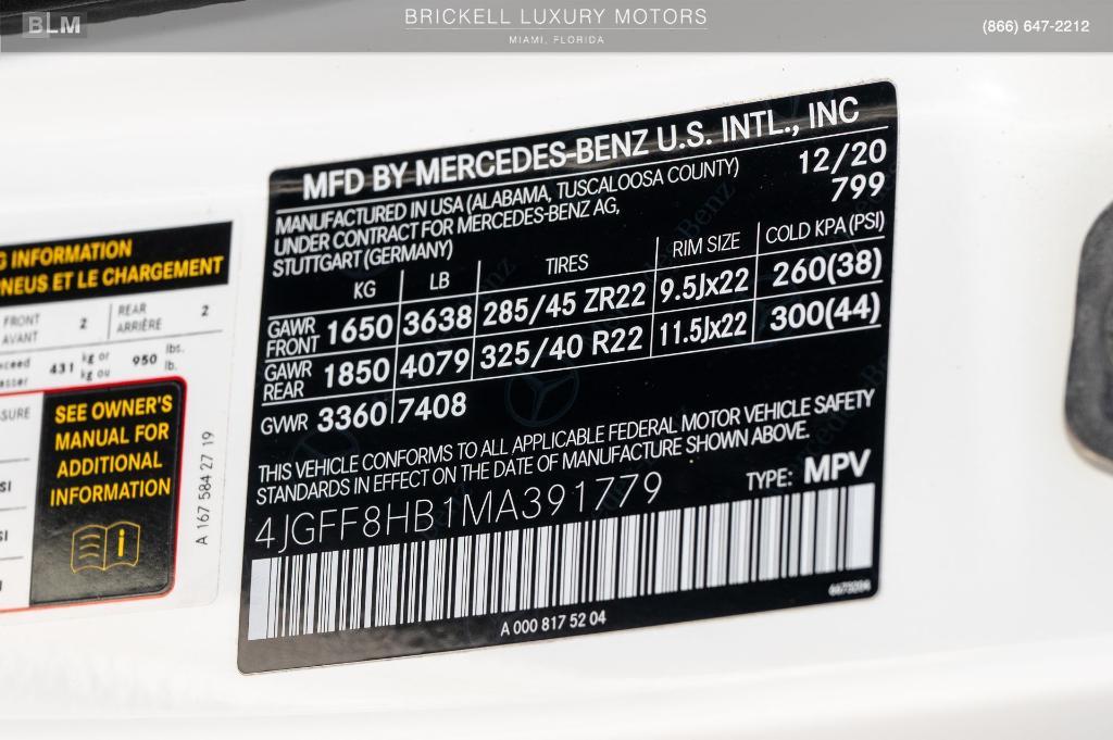 used 2021 Mercedes-Benz Maybach GLS 600 car, priced at $119,047