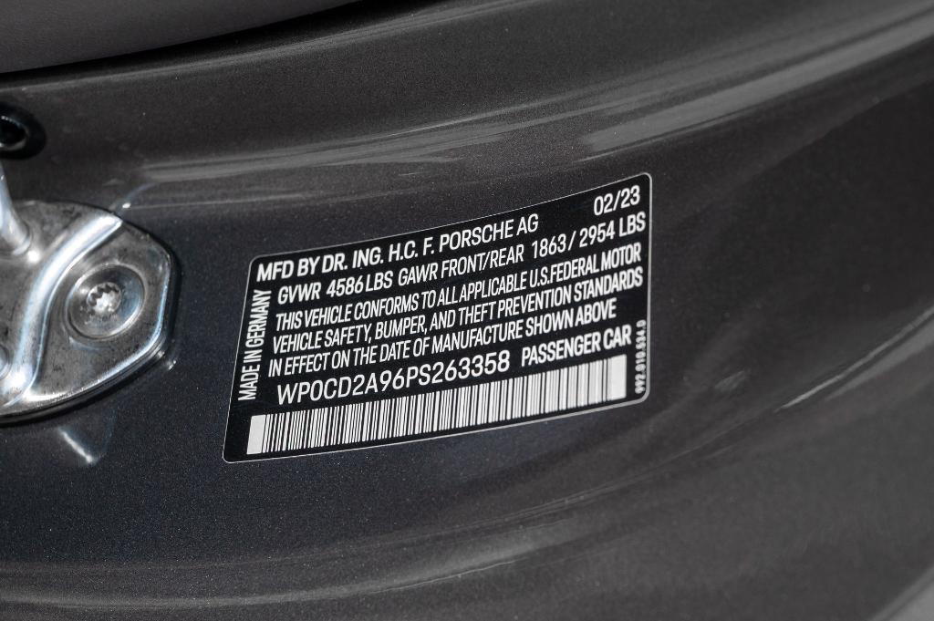used 2023 Porsche 911 car, priced at $247,818