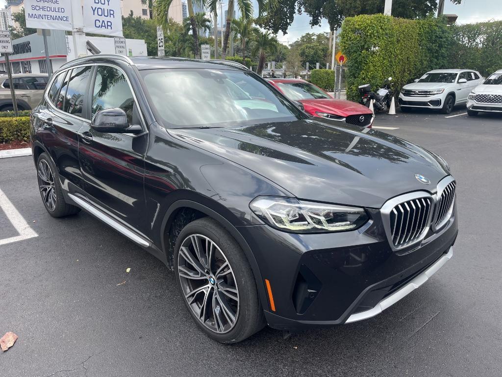 used 2022 BMW X3 car, priced at $32,221