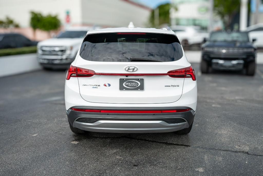 used 2022 Hyundai Santa Fe HEV car, priced at $23,173