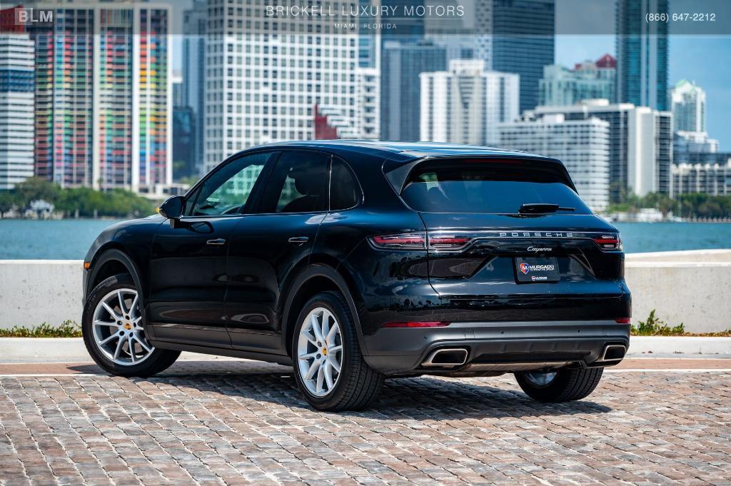 used 2022 Porsche Cayenne car, priced at $64,174