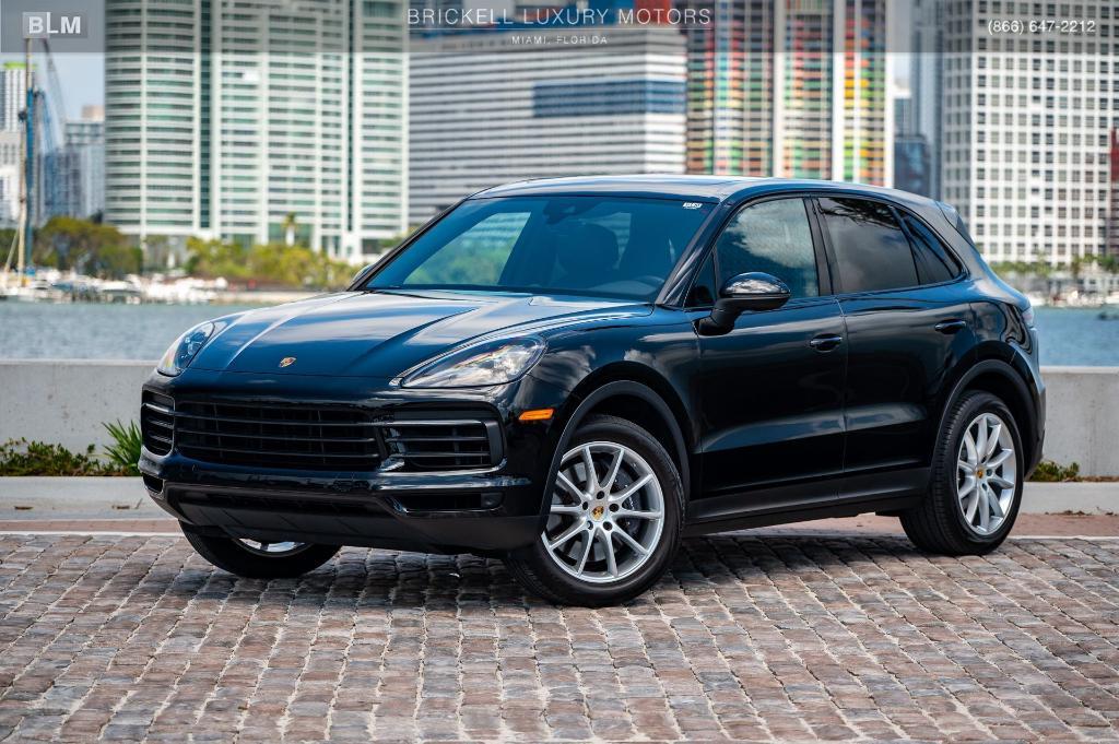 used 2022 Porsche Cayenne car, priced at $64,174