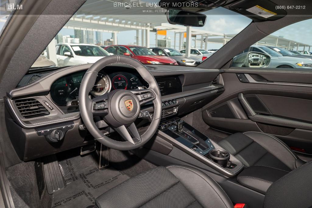 used 2024 Porsche 911 car, priced at $182,442
