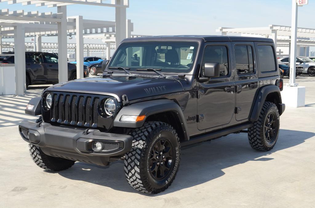 used 2021 Jeep Wrangler Unlimited car, priced at $32,699