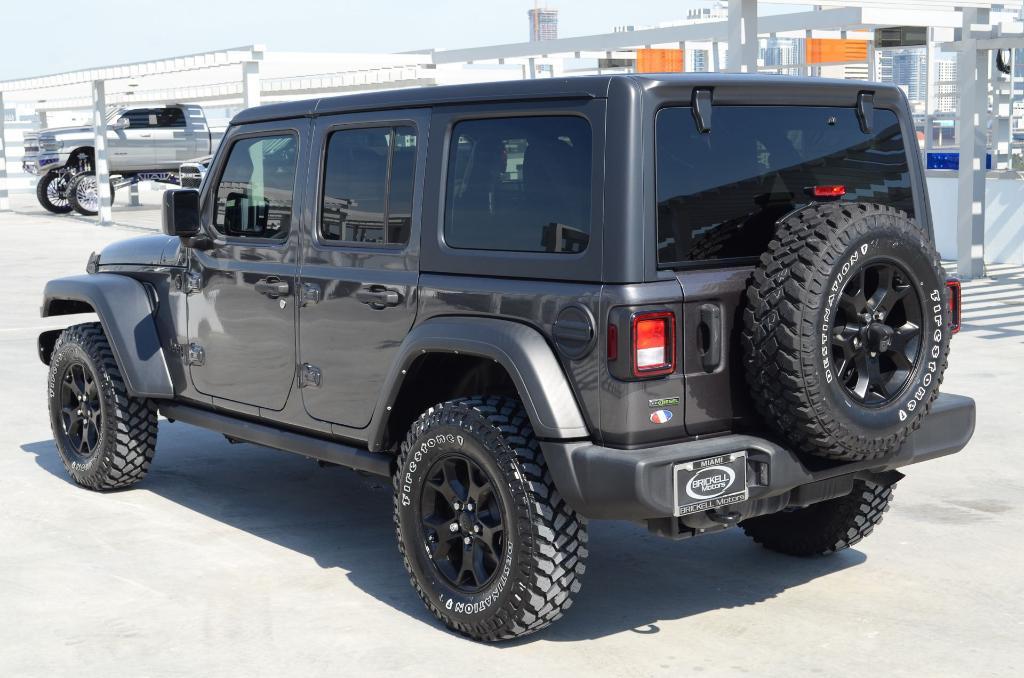 used 2021 Jeep Wrangler Unlimited car, priced at $32,699