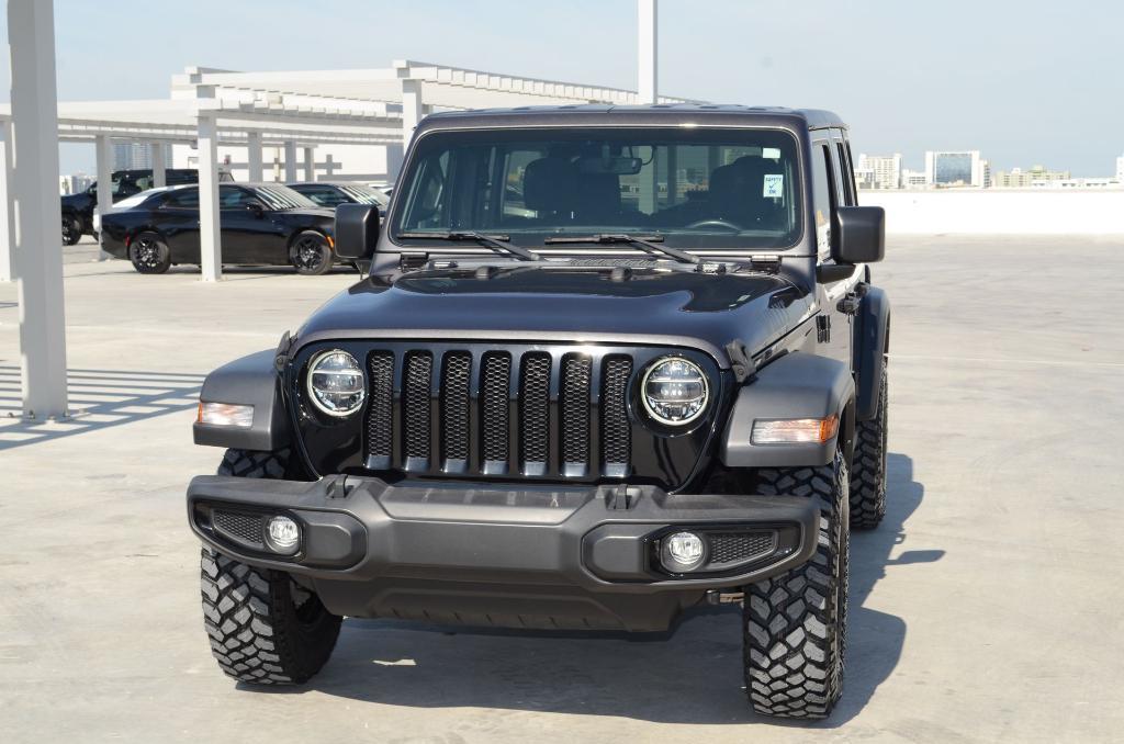 used 2021 Jeep Wrangler Unlimited car, priced at $32,699