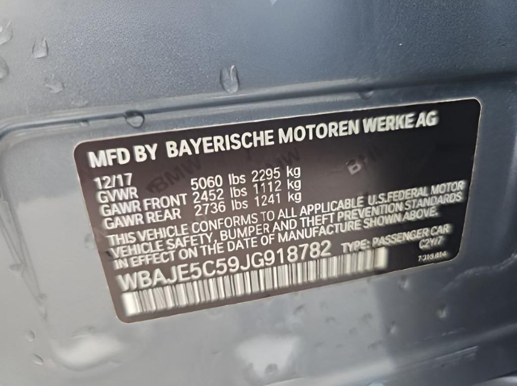 used 2018 BMW 540 car, priced at $20,100