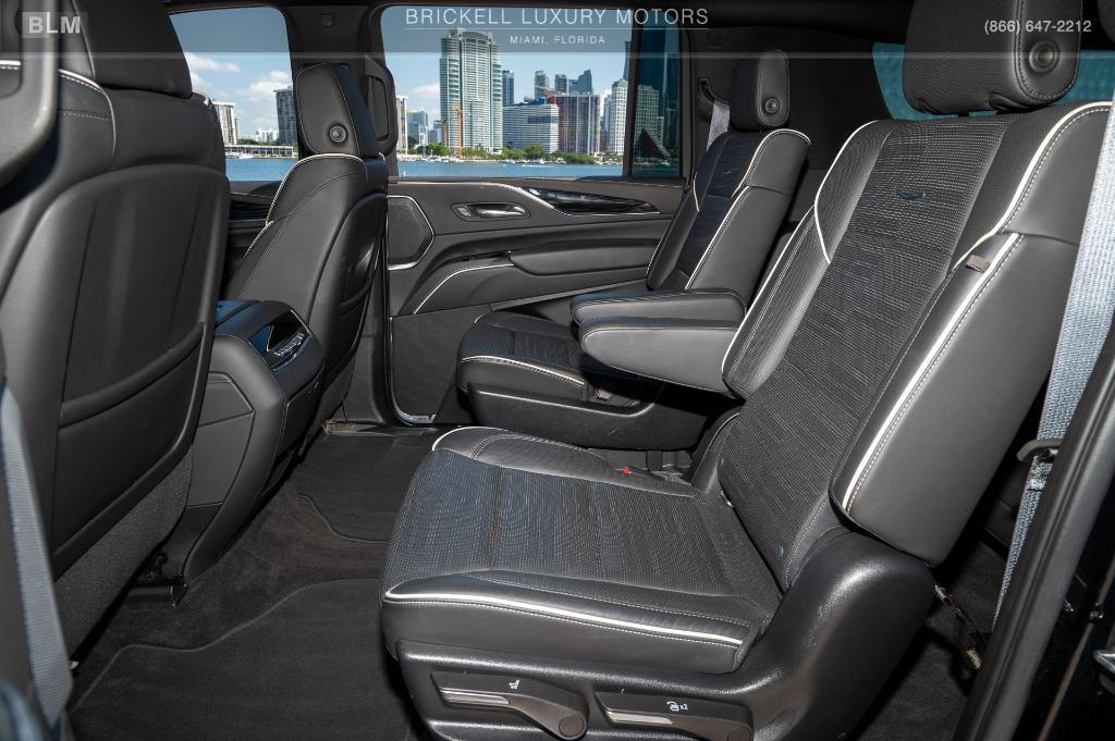 used 2022 Cadillac Escalade ESV car, priced at $76,337