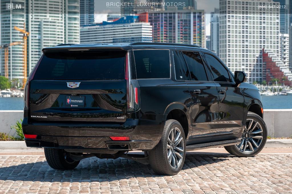 used 2022 Cadillac Escalade ESV car, priced at $76,337