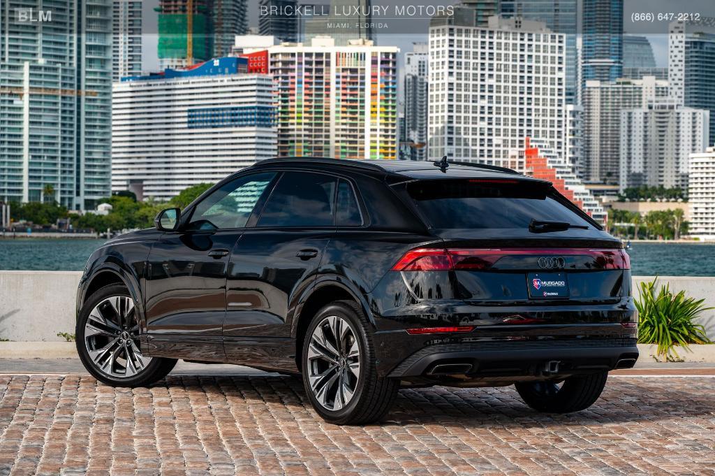 used 2025 Audi Q8 car, priced at $75,500