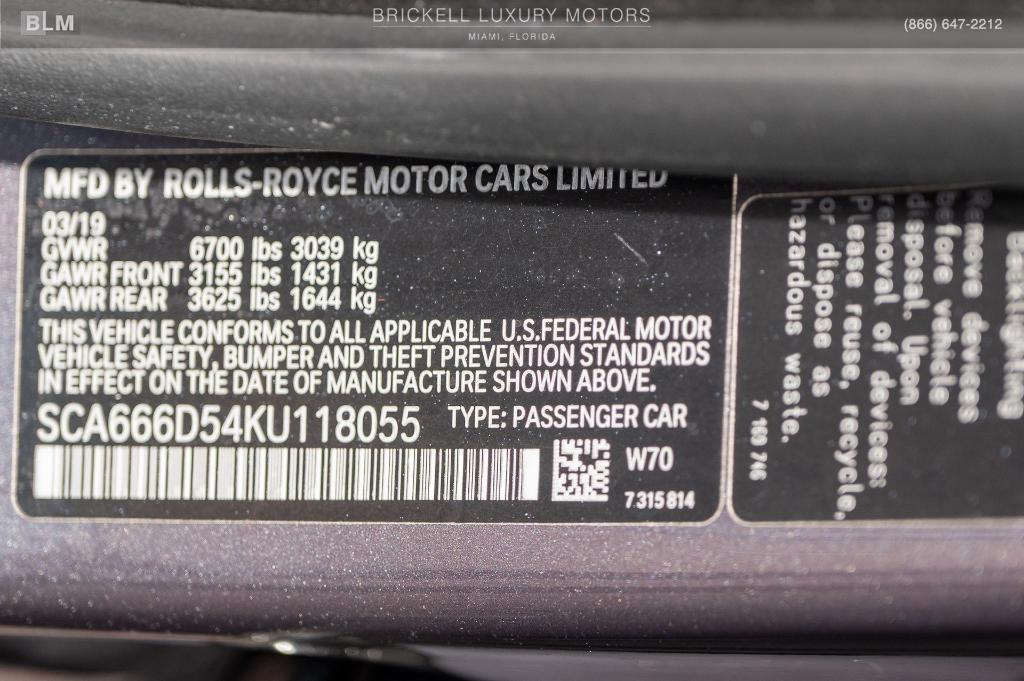 used 2019 Rolls-Royce Dawn car, priced at $258,357