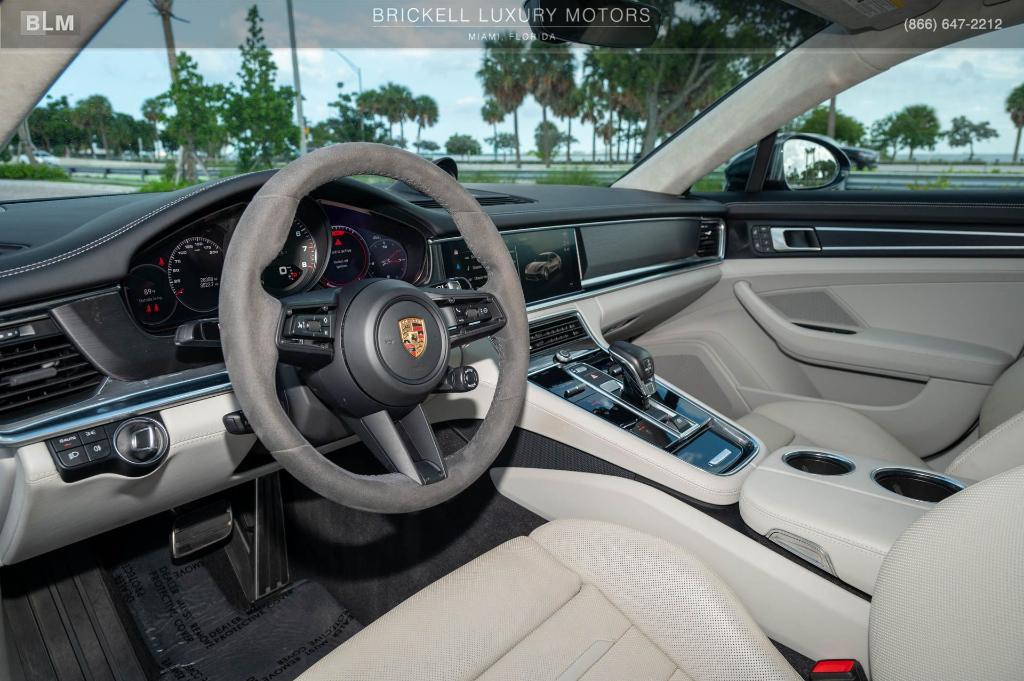 used 2022 Porsche Panamera car, priced at $91,990